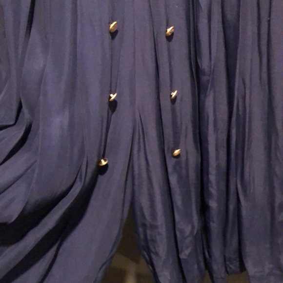 Stuart Alan Polka Dot MIDI Length Romper No Size Tag Defective - Picture 3 of 7